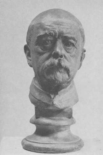 Gipsbüste von Reinhold Begas, Berlin, Nationalgalerie