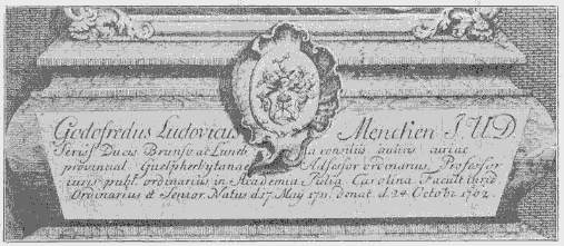 Über das Wappen Mencken