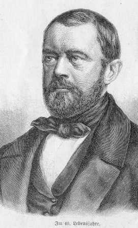 Bismarck im 40. Lebensjahr