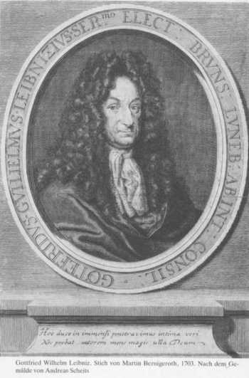 Leibniz - Stich von Martin Beringeroth, 1703