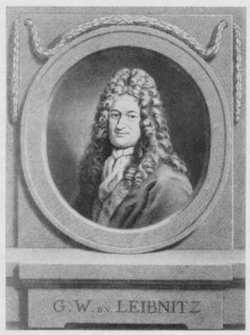 Leibniz - Bildnis von Martin Bernigeroth (um 1690-1700)